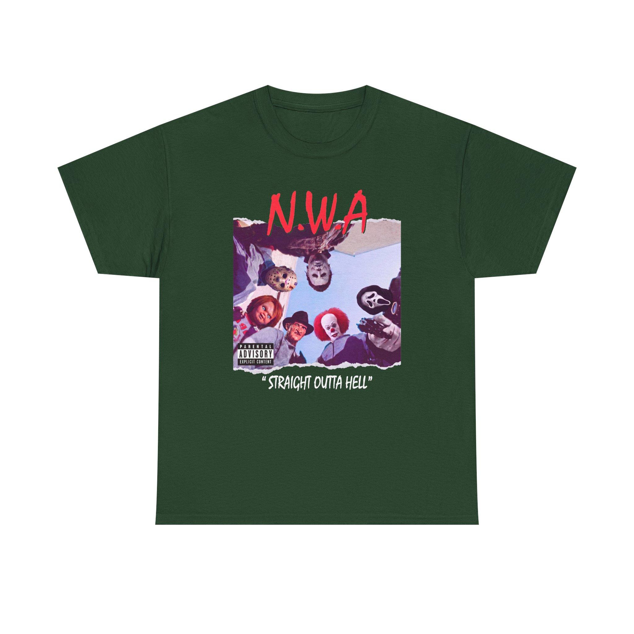 SV - Straight Outta Hell Shirt, Nwa Horror Hoodie, Halloween