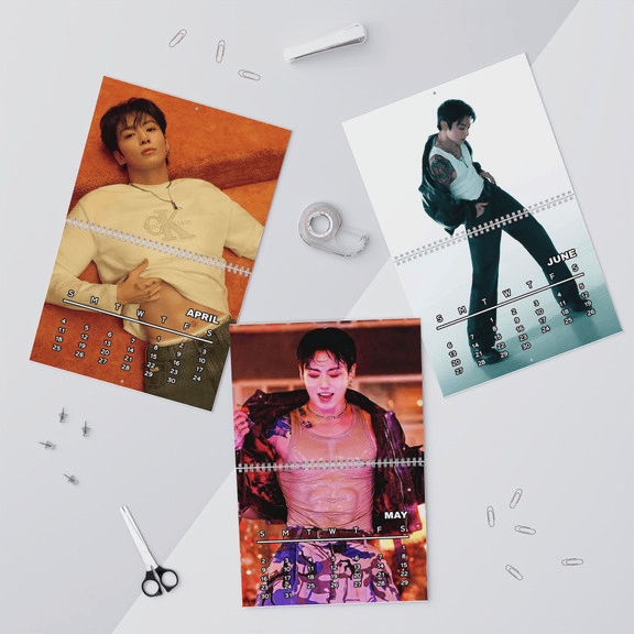 NNA - Jungkook 2027 Wall Calendar, Girf For Fan
