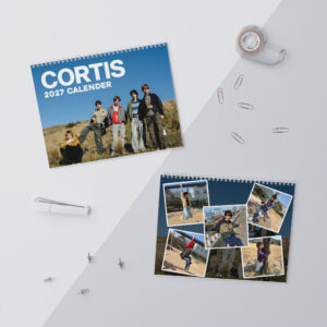4T - Cortis 2027 Wall Calendar Hole, Gift For Core
