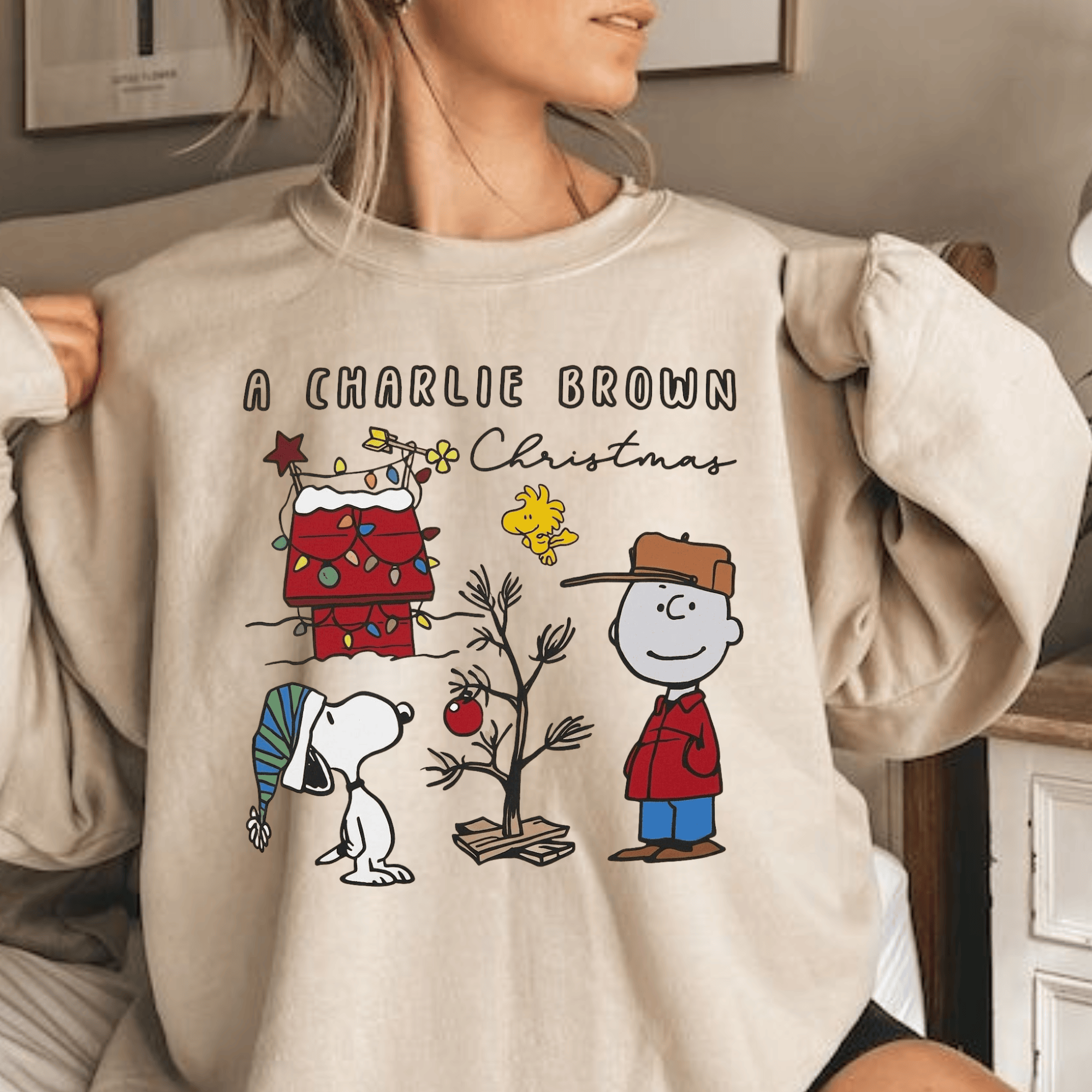 PK - A Charlie Brown Christmas Sweatshirt – Snoopy Holiday Crewneck