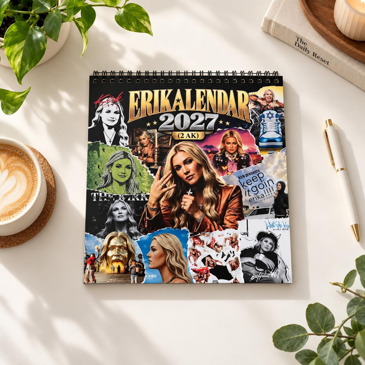 SV - Erikalendar 2027, Erika Kirkified Album Cover