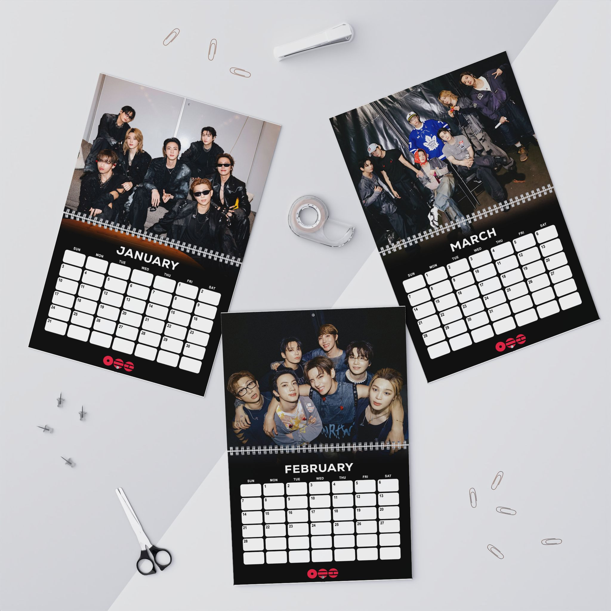 NT - BTS 2027 Wall Calendar