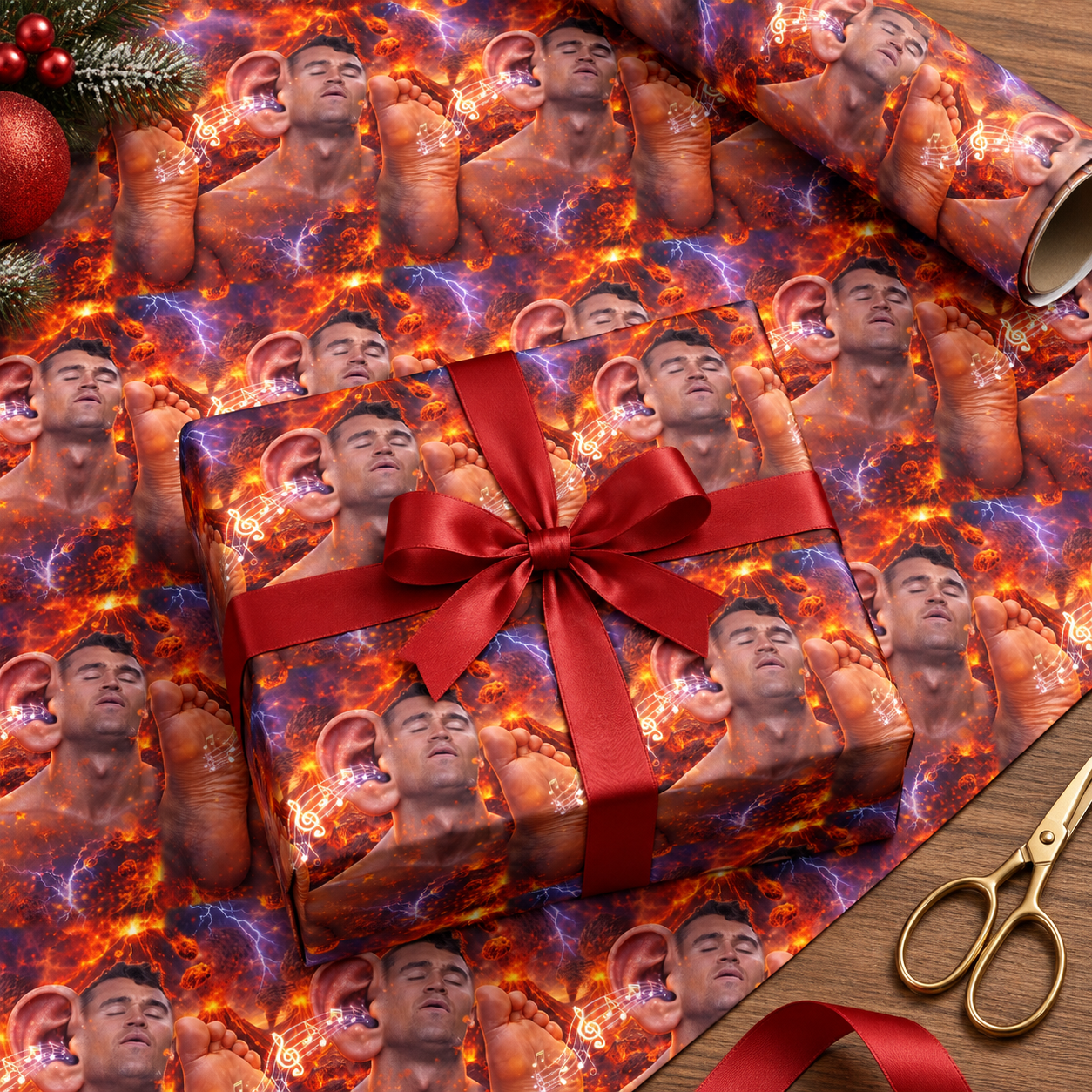 SV - Kirkapping Papers, Charlie Kirk Gift Wrapping Papers