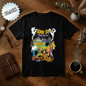 NNA - Scooby Doo Halloween Shirt, Mystery Machine T-Shirt, Spooky Cartoon Tee, Retro Halloween Shirt, Scary Season Sweatshirt, Halloween Gift