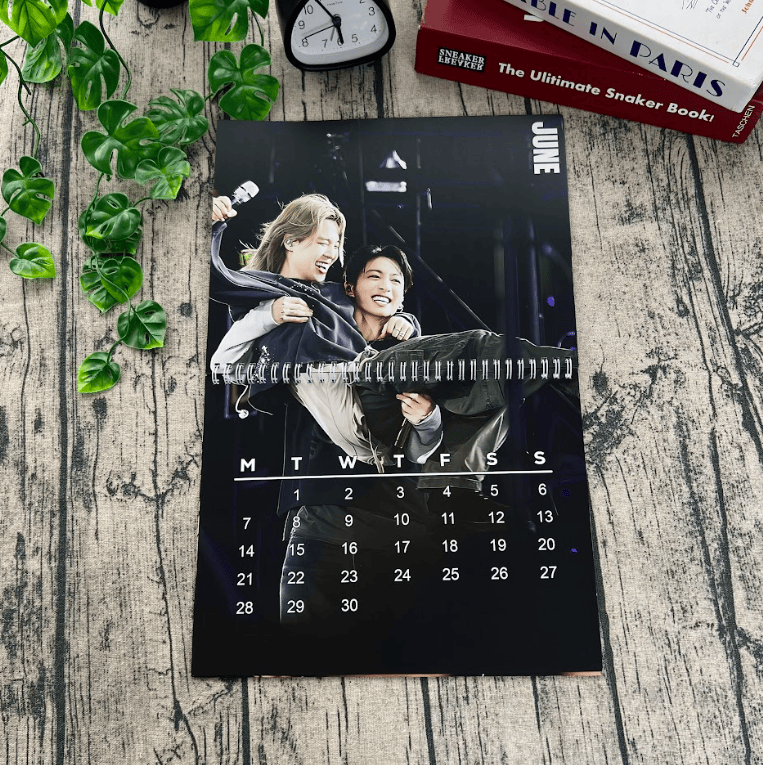 NNA - JIKOOK BTS 2027 Calendar, Gift for ARMYs, Home Decor