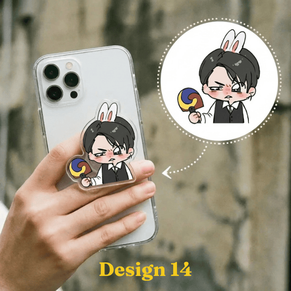 4T - BTS Phone Grip, Decor For Phone