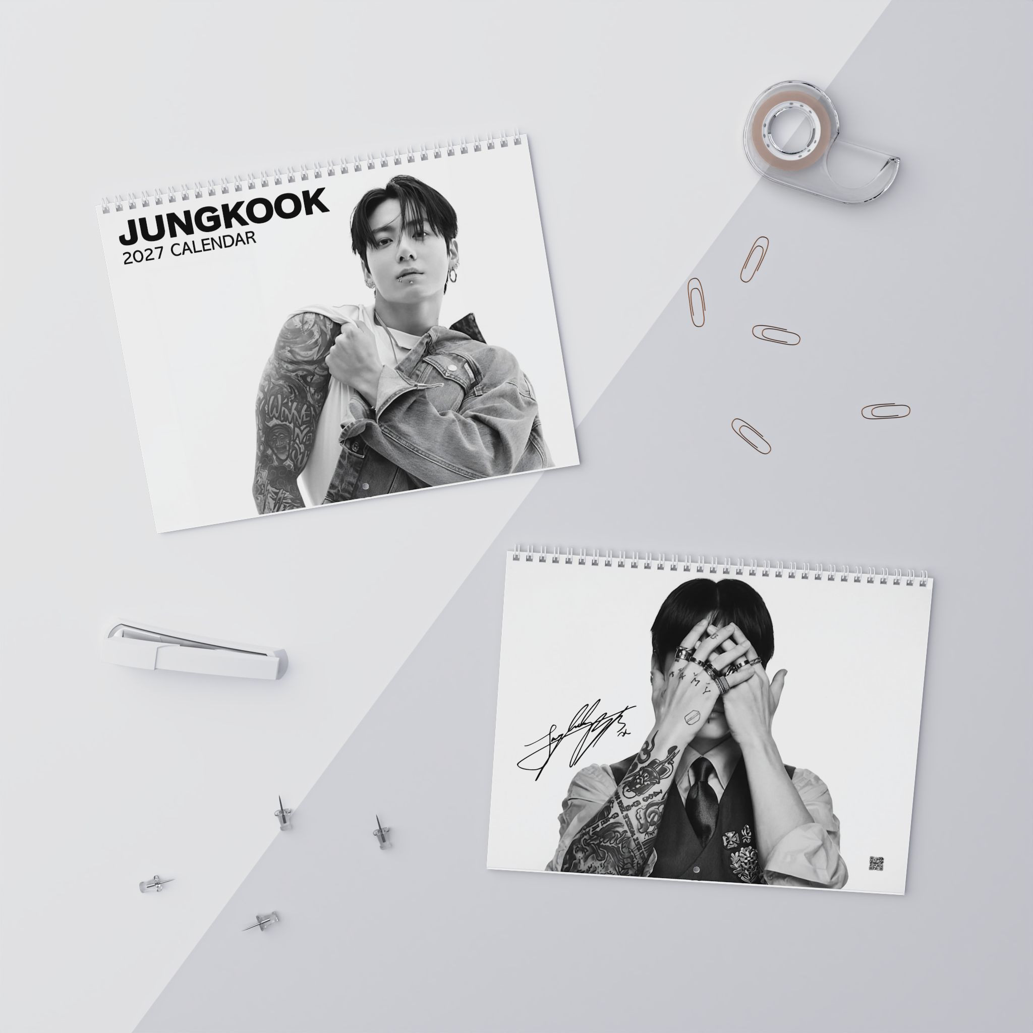 4T - JungKook 2027 Wall Calendar, BTS Arirang World Tour Calendar
