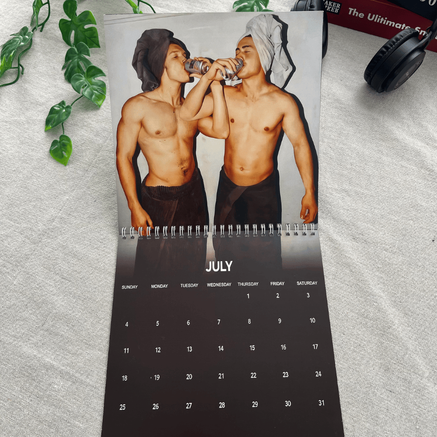 TQ - Heated Rivalry 2027 Wall Calendar, Hudson William, Connor Storrie