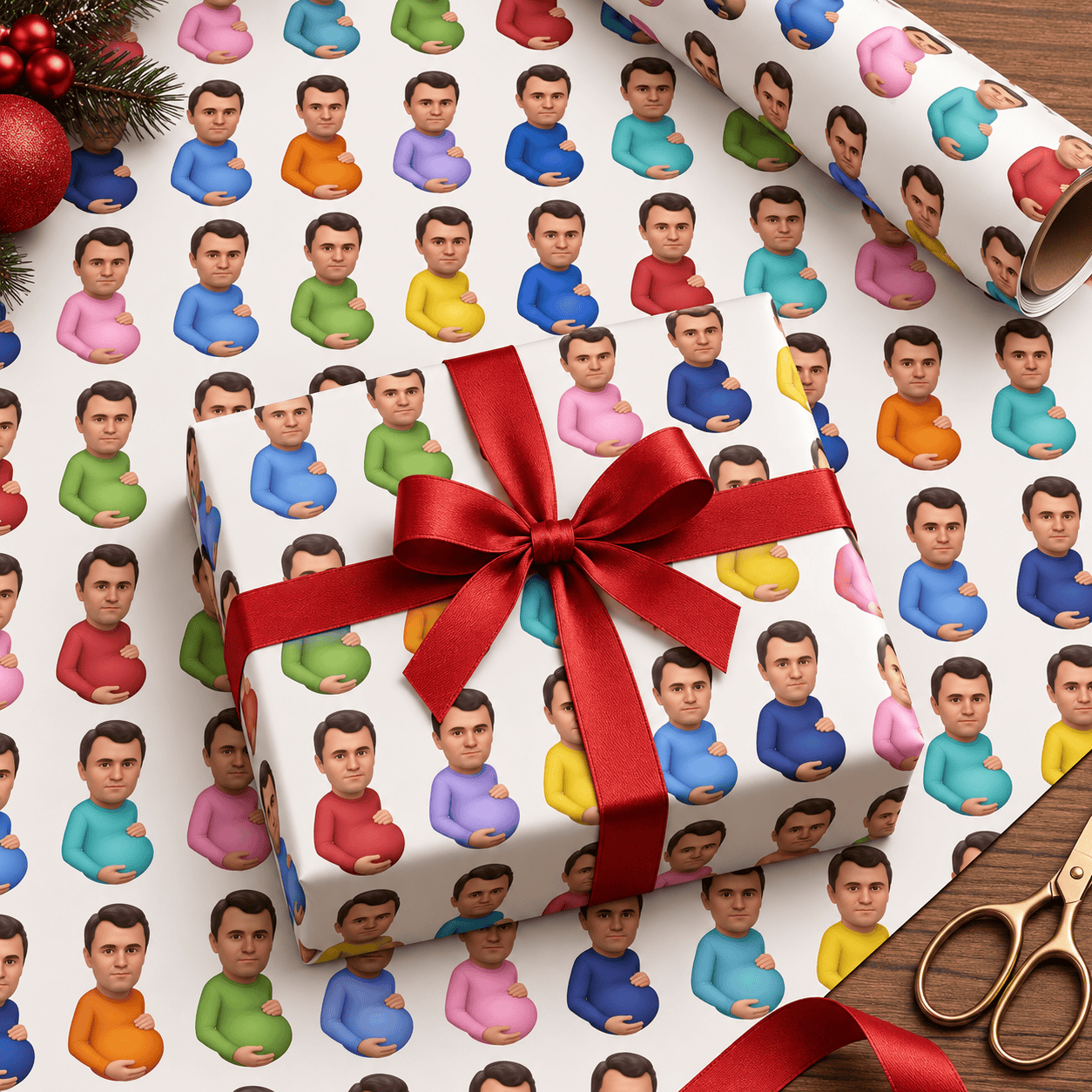 SV - Kirkapping Papers, Charlie Kirk Gift Wrapping Papers