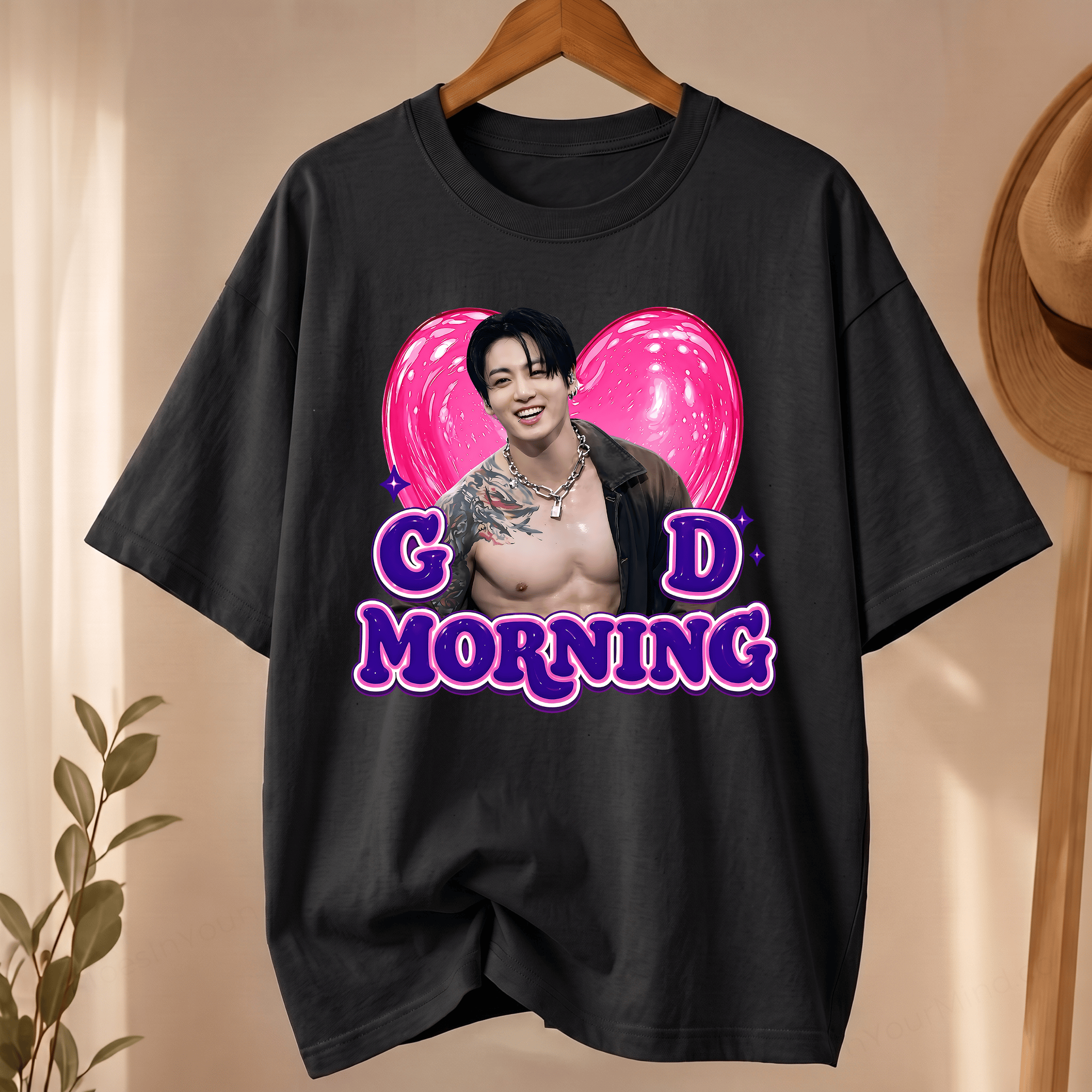 NT - Jungkook Body Good Morning Funny Tee