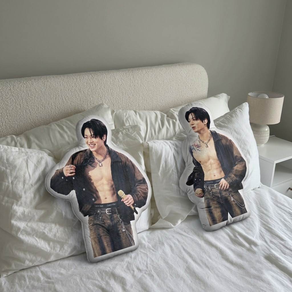 TQ - JungKook Body Pillow, Gift For Jungkook Lovers, Jungkook BTS