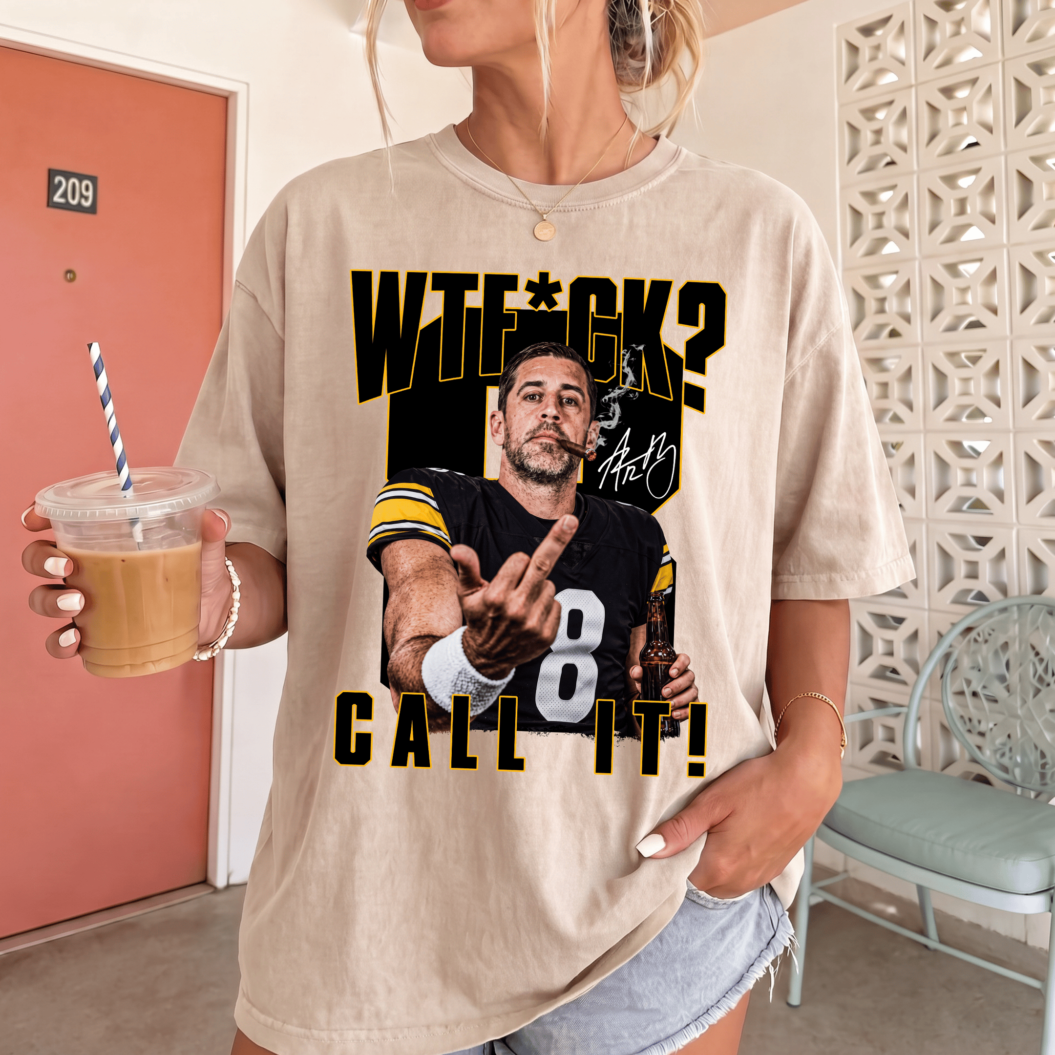 NT - Aaron Rogers WTF Call It Tee