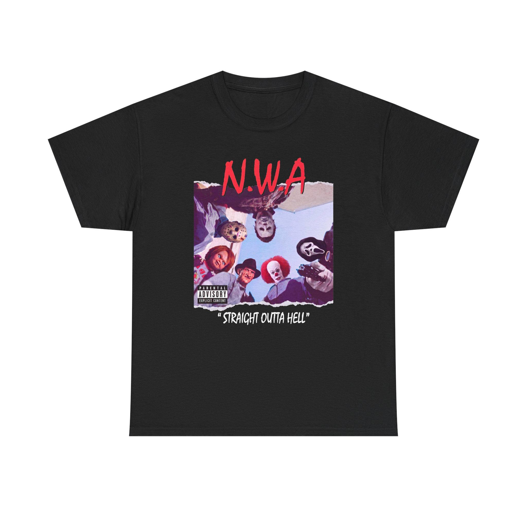 SV - Straight Outta Hell Shirt, Nwa Horror Hoodie, Halloween
