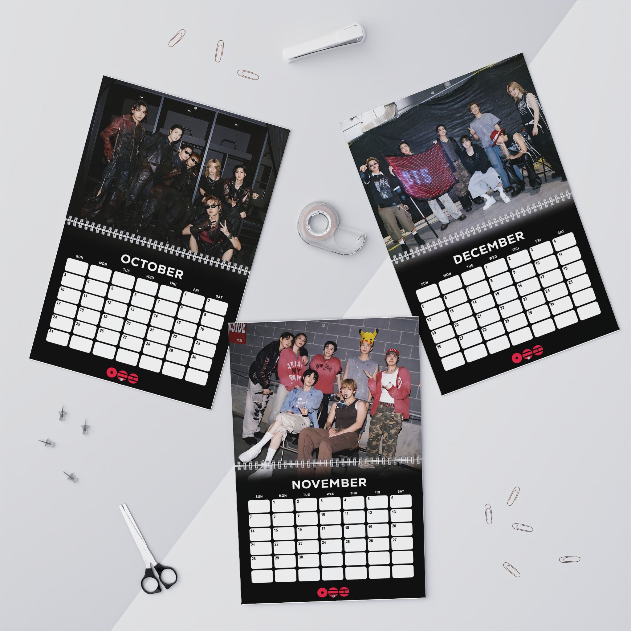 NT - BTS 2027 Wall Calendar