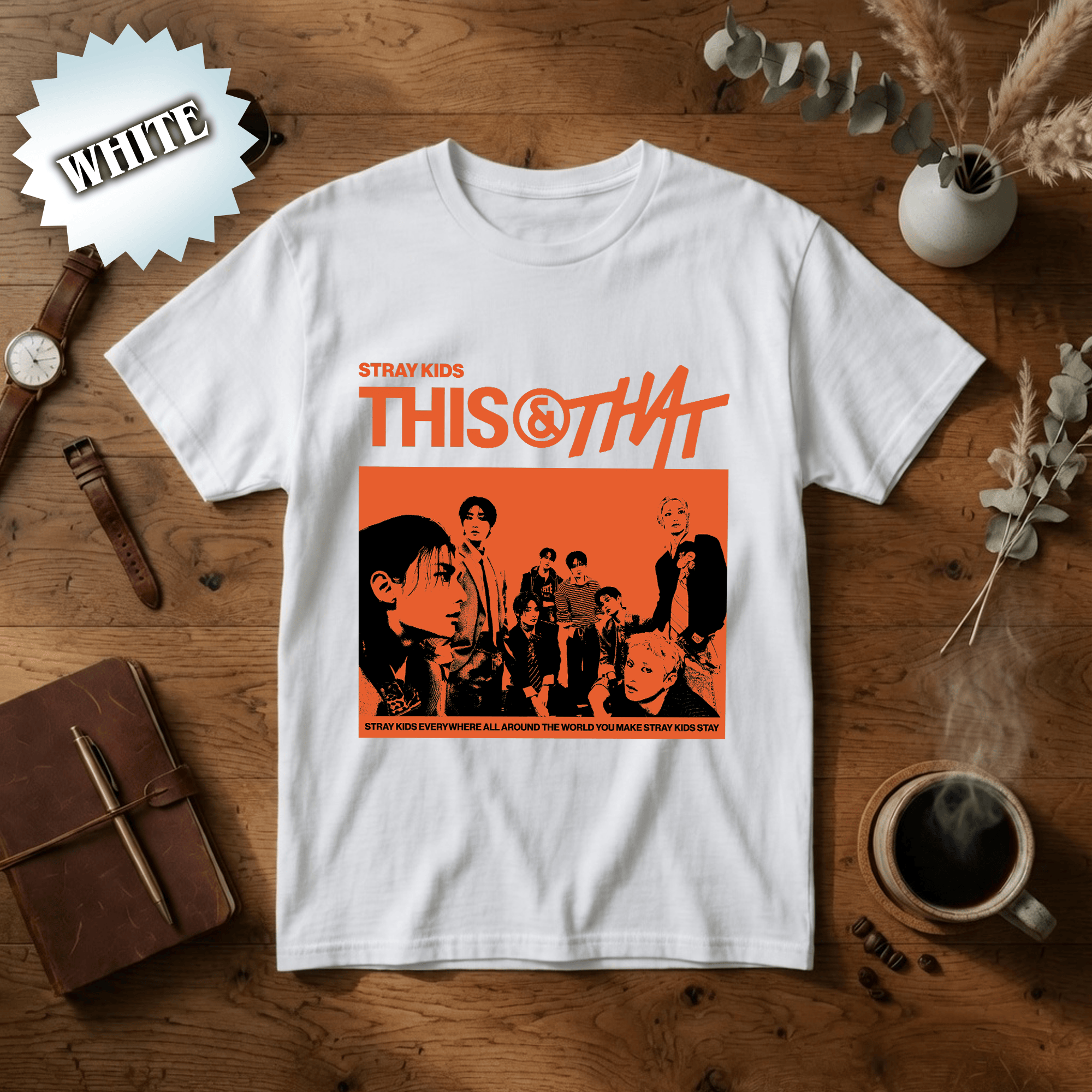 NNA -Stray Kids This & That graphic T-Shirt | Band Photo Tee