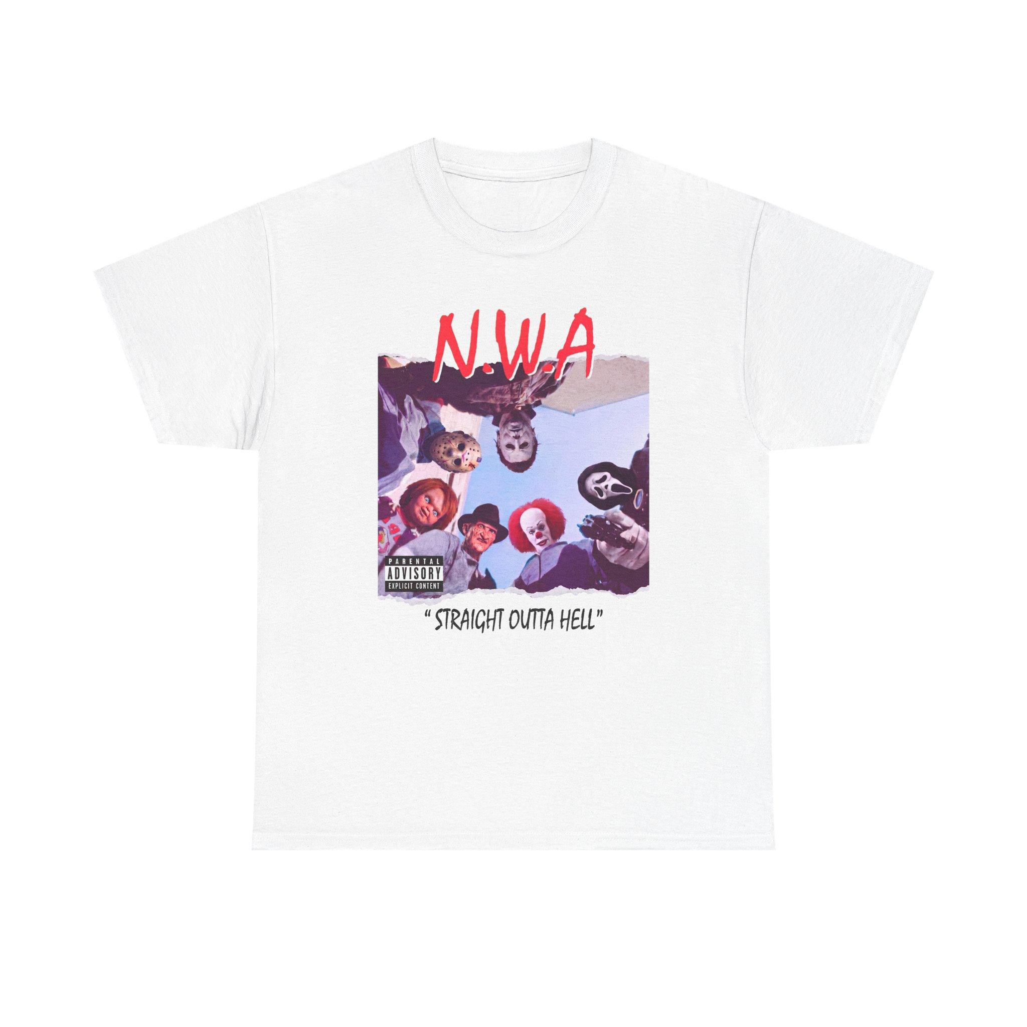 SV - Straight Outta Hell Shirt, Nwa Horror Hoodie, Halloween