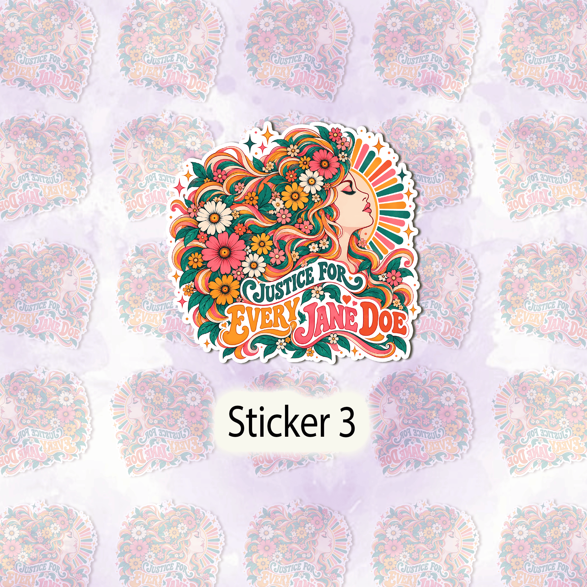 4T - I Am Jane Doe Sticker, We Are Jane Doe