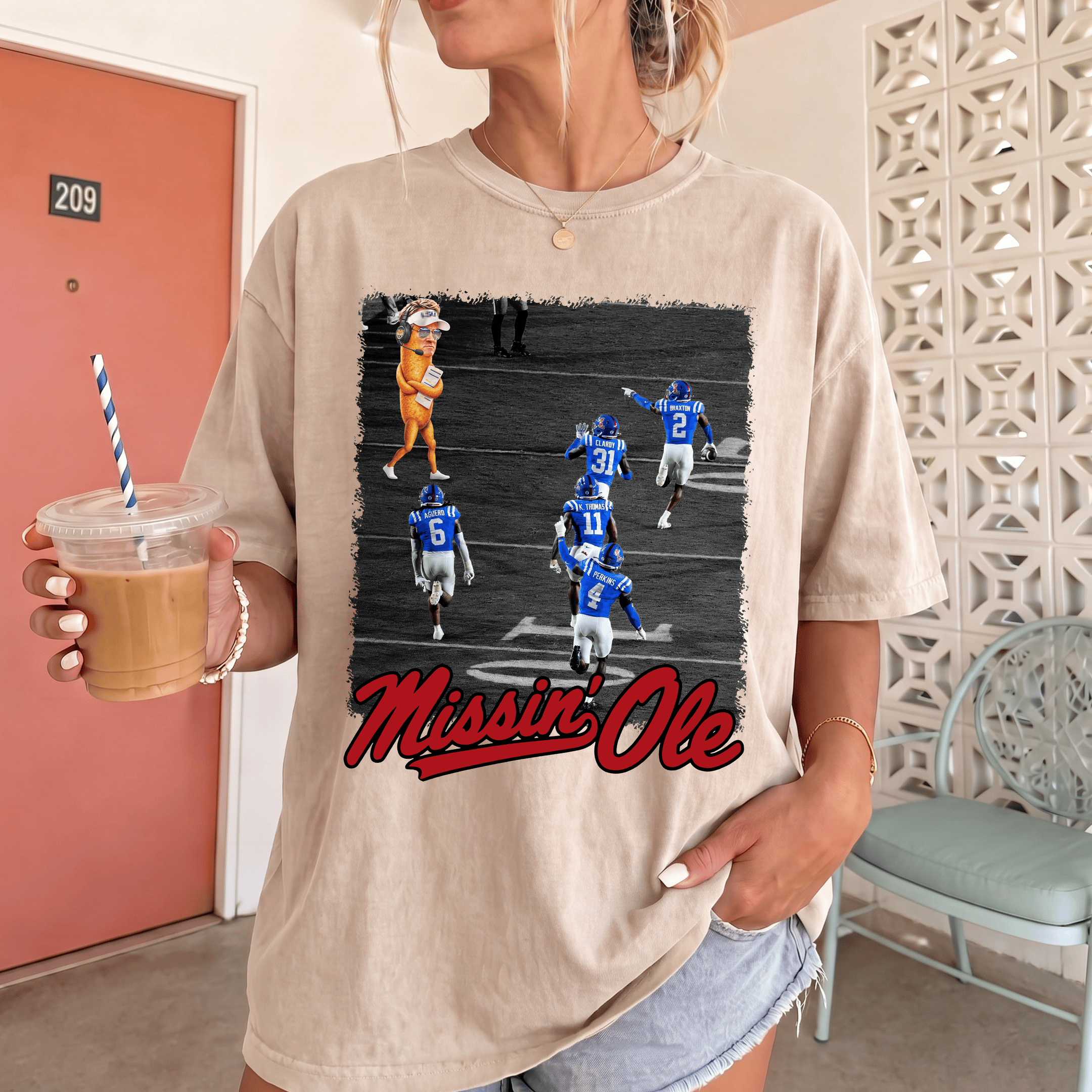 NT - Lane Kiffin Missin' Ole Funny Tee