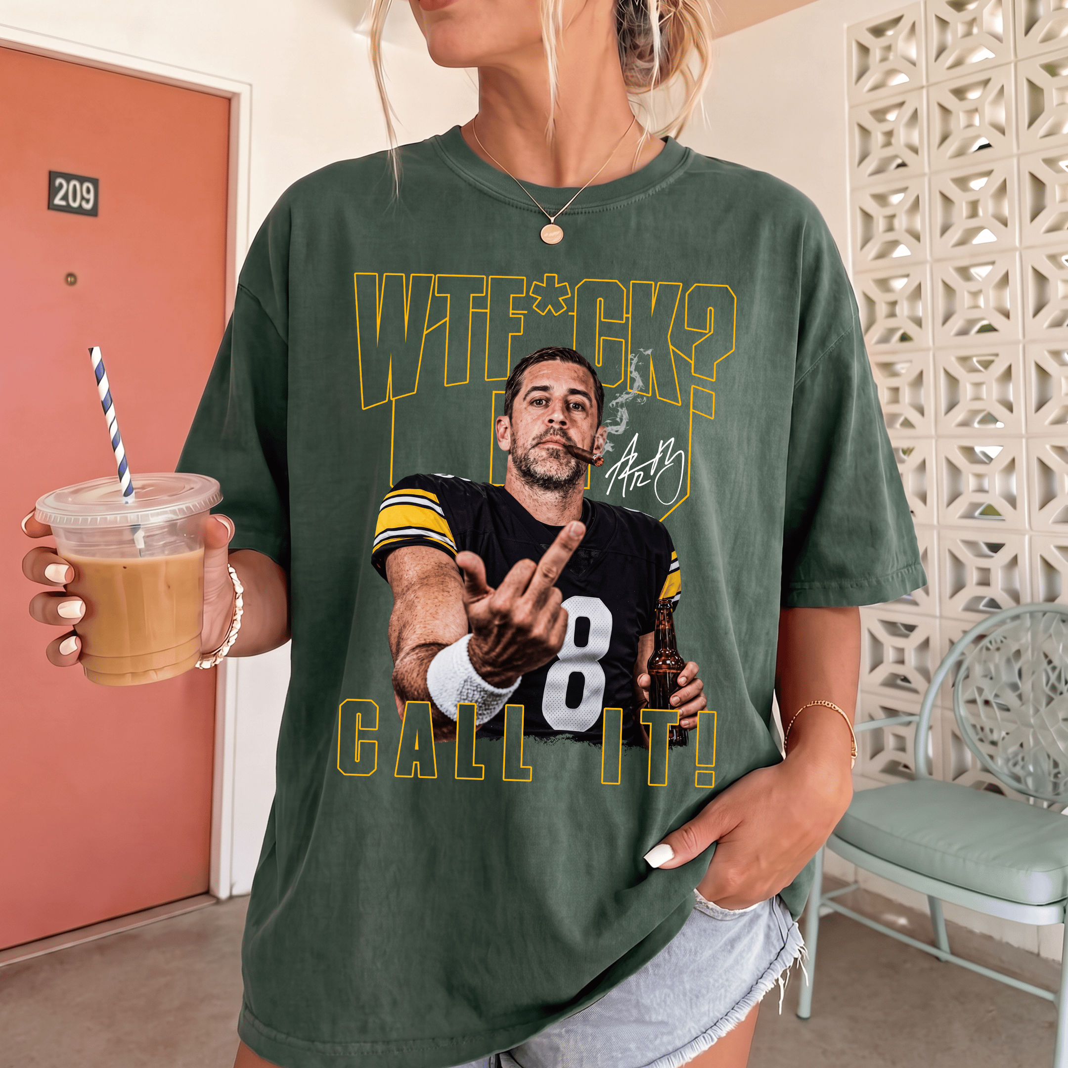 NT - Aaron Rogers WTF Call It Tee