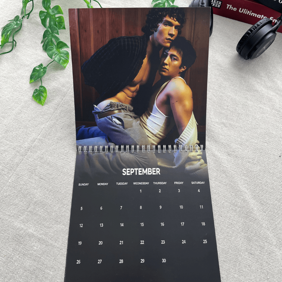TQ - Heated Rivalry 2027 Wall Calendar, Hudson William, Connor Storrie