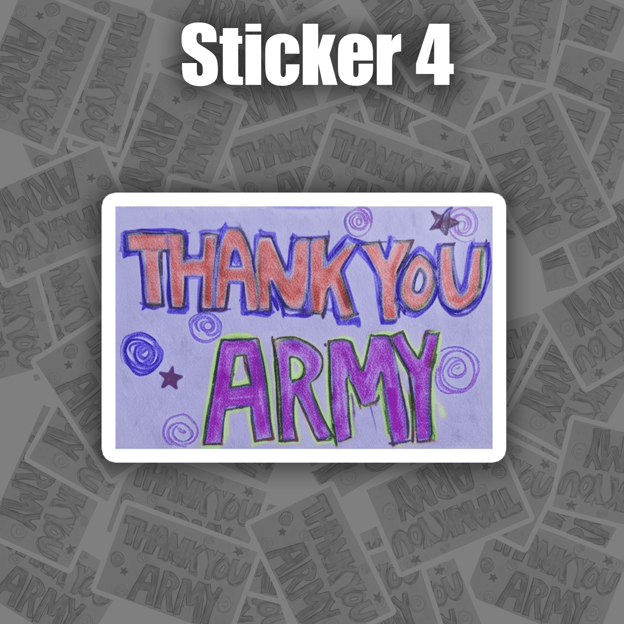 NT - Jungkook BTS Body Funny Sticker