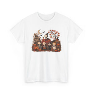 NNA - Charlie Brown Shirt, Vintage Halloween Cartoon Friends Sweatshirt, Cute Fall Pumpkin Patch Crewneck, Cozy Spooky Season Shirt, Trick or Treat Autumn Gift