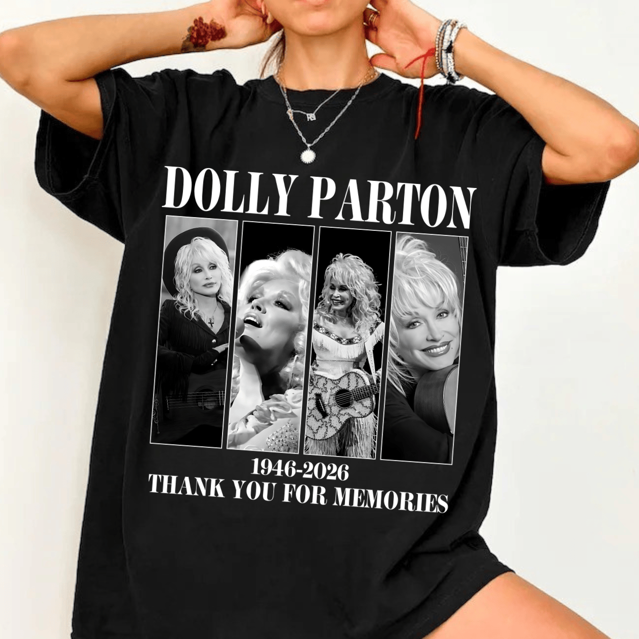 PK - Dolly Parton Shirts, Loving Memories 1946-2026