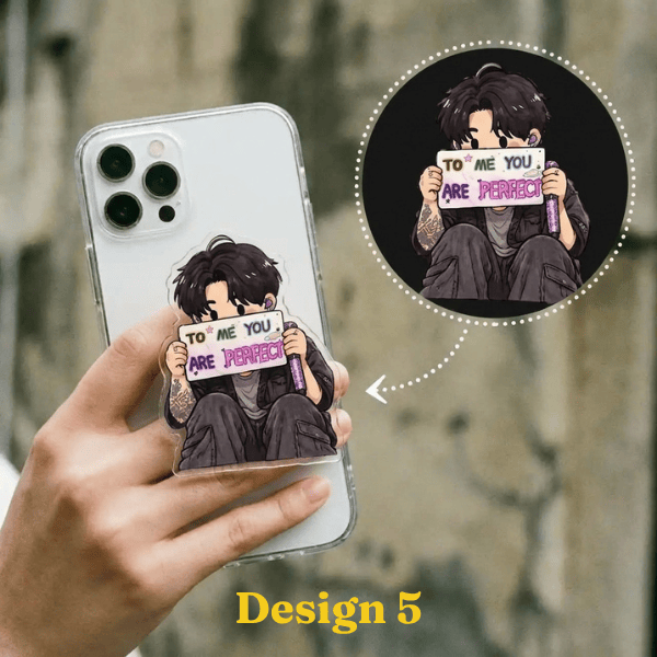 4T - BTS Phone Grip, Decor For Phone