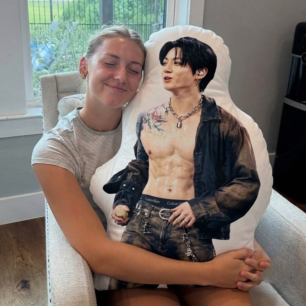 TQ - JungKook Body Pillow, Gift For Jungkook Lovers, Jungkook BTS