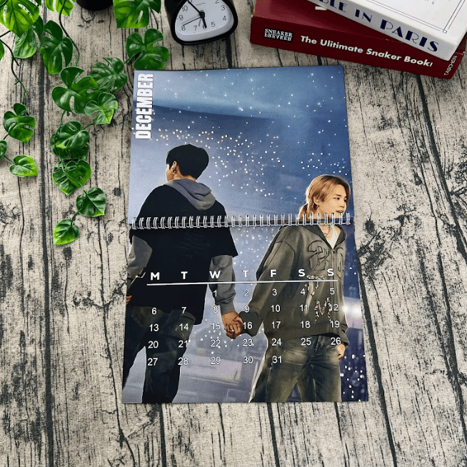 NNA - JIKOOK BTS 2027 Calendar, Gift for ARMYs, Home Decor
