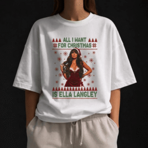 4T - Ella Langley Christmas Shirt, All I Want For Christmas Is Ella Langley