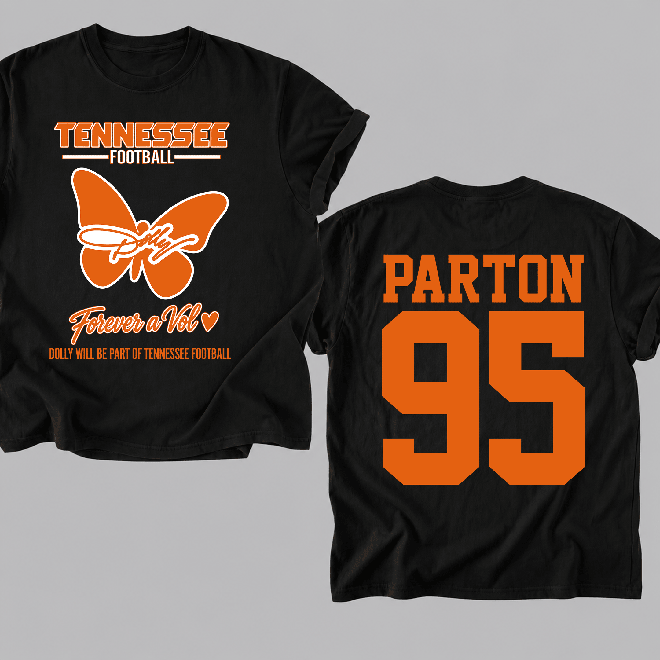 NT - Dolly Parton Tennessee Football Shirt