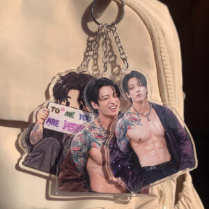 TQ - Jungkook BTS Acrylic Keychain, To Me You Are Perfect Keychain