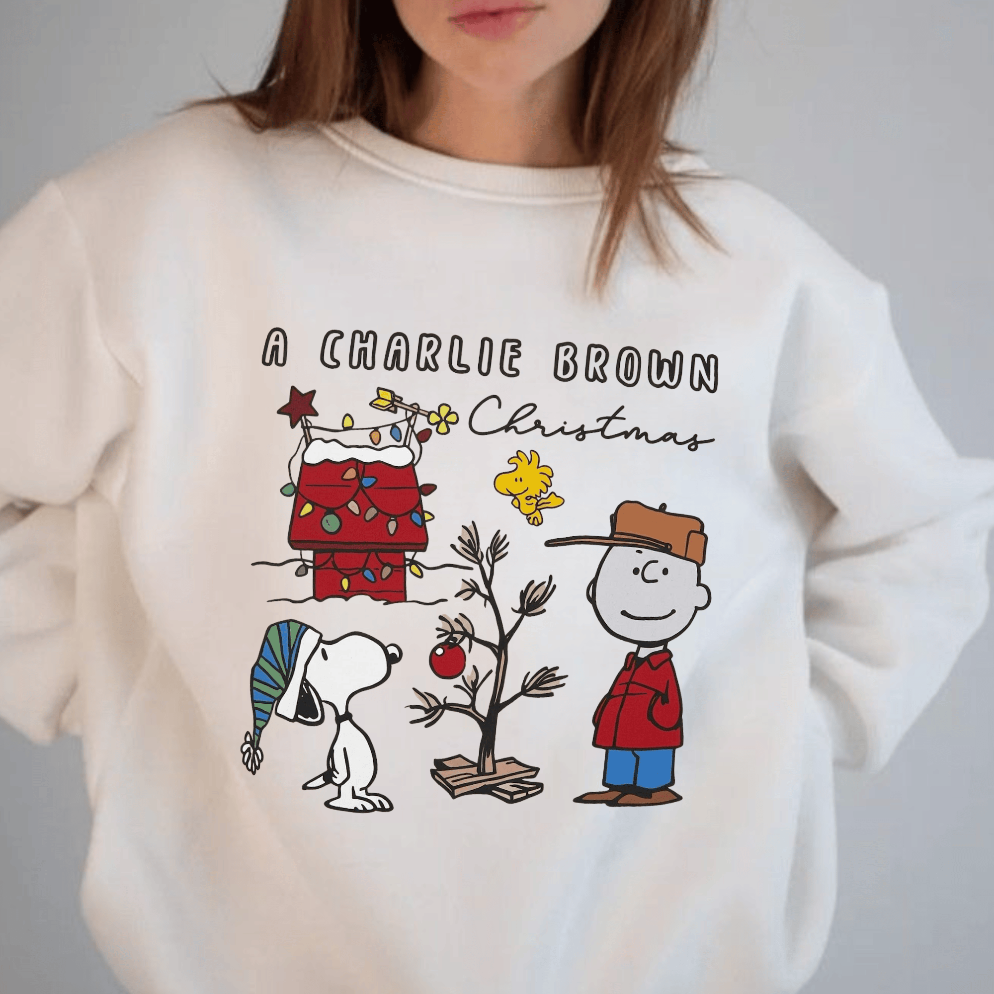 PK - A Charlie Brown Christmas Sweatshirt – Snoopy Holiday Crewneck