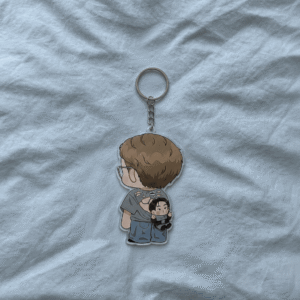 TQ - Funny NamJin Keychain, Jin in Namjoon's Shirt Keychain