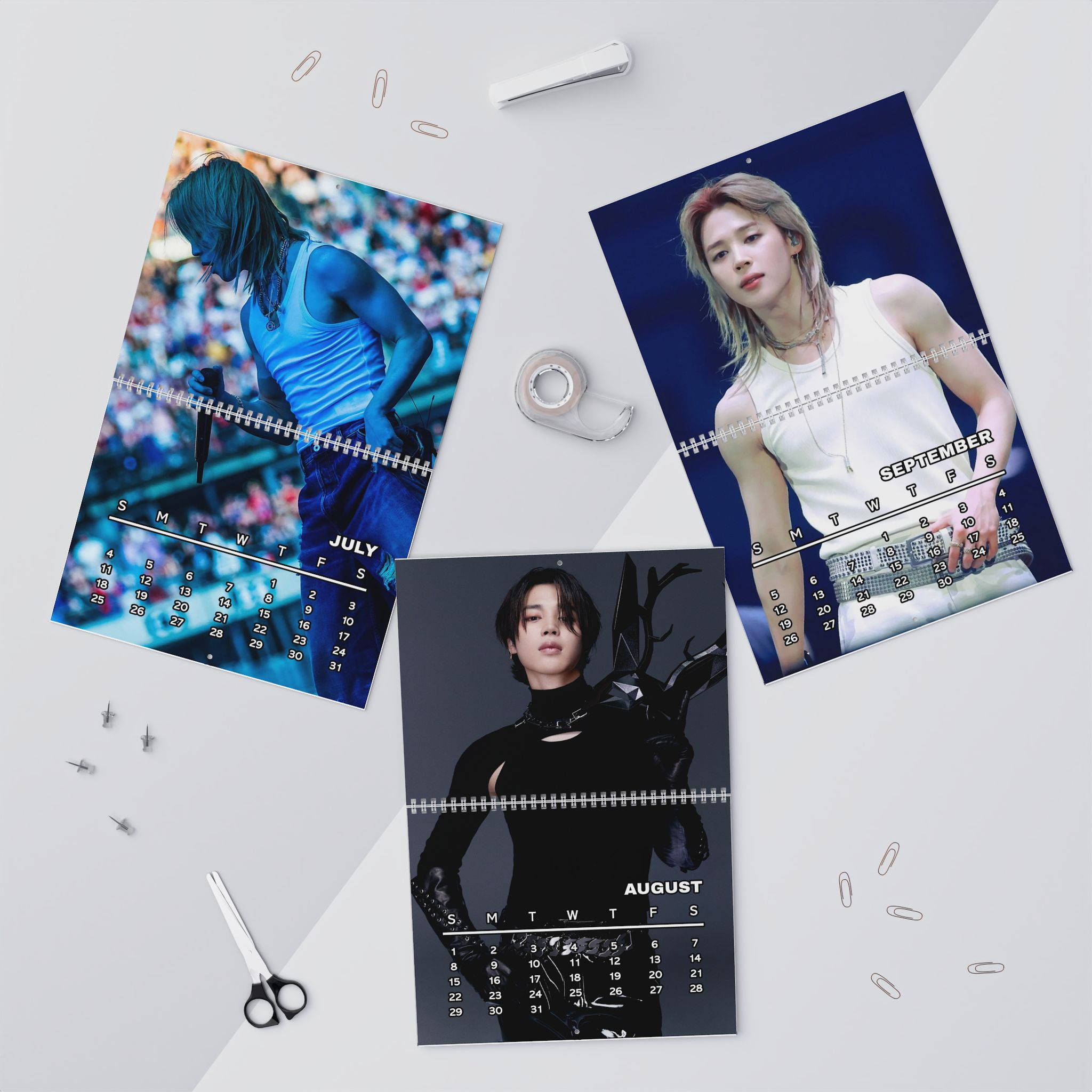 4T - Jimin 2027 Wall Calendar, BTS Arirang World Tour Calendar
