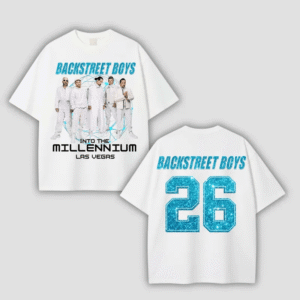 PK - Into The Millennium Las Vegas Shirt, Number 26 T-Shirt, Retro BSB Boy Band Graphic Tee, 90s Pop Music Concert Graphic Shirt, Unisex Clothing, Gift For Pop Music Fans, MADE IN USA