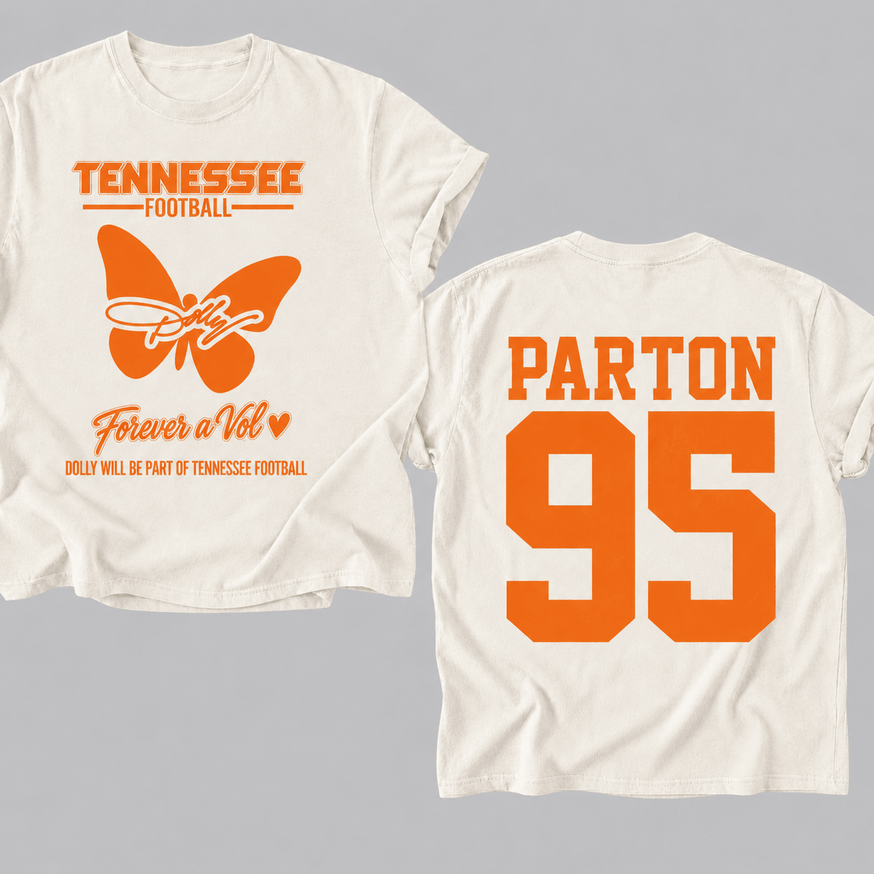 NT - Dolly Parton Tennessee Football Shirt