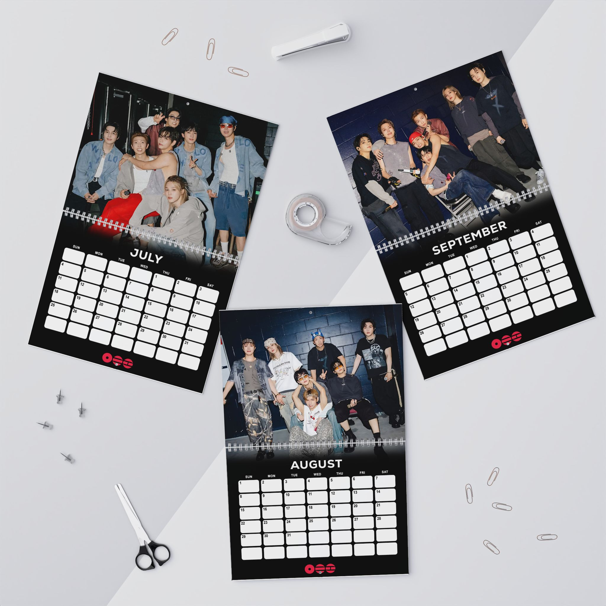 NT - BTS 2027 Wall Calendar