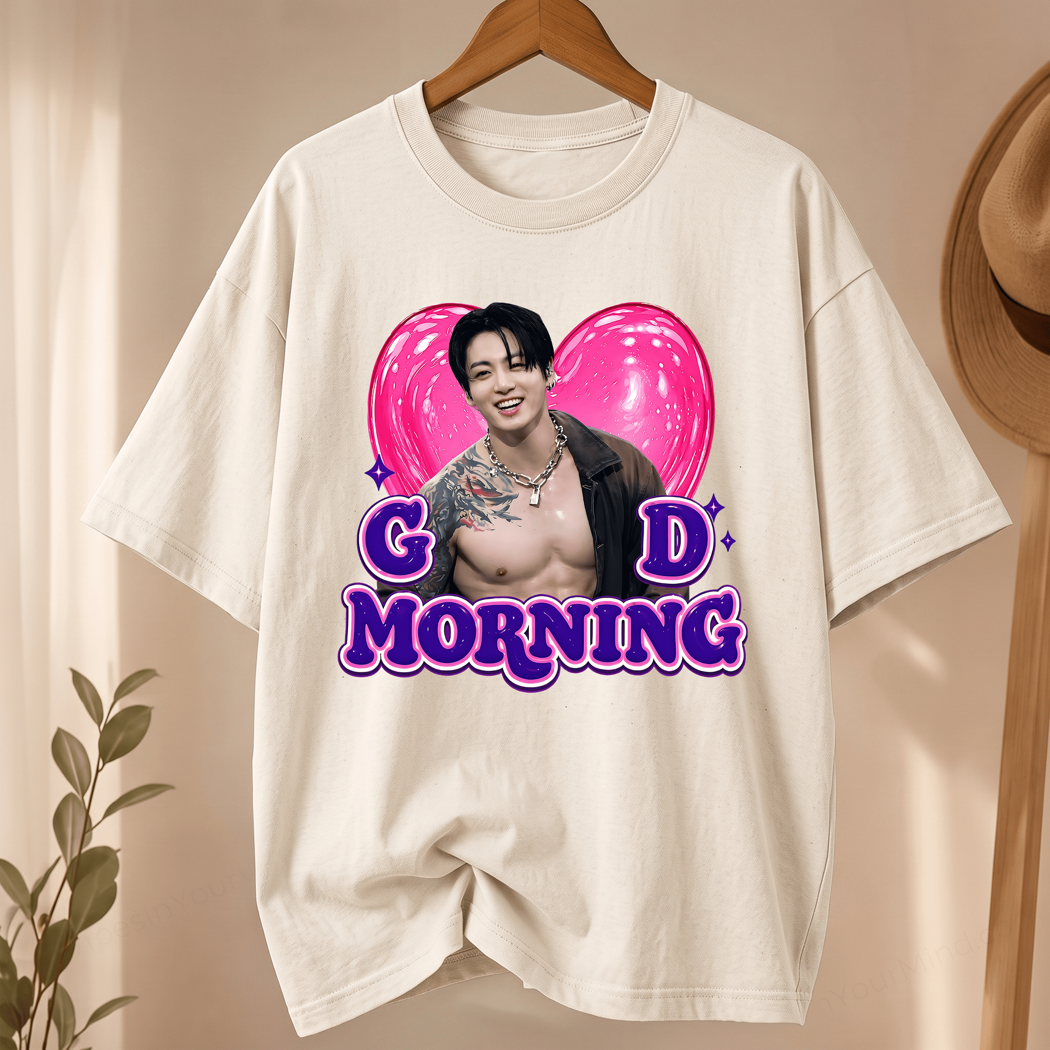 NT - Jungkook Body Good Morning Funny Tee