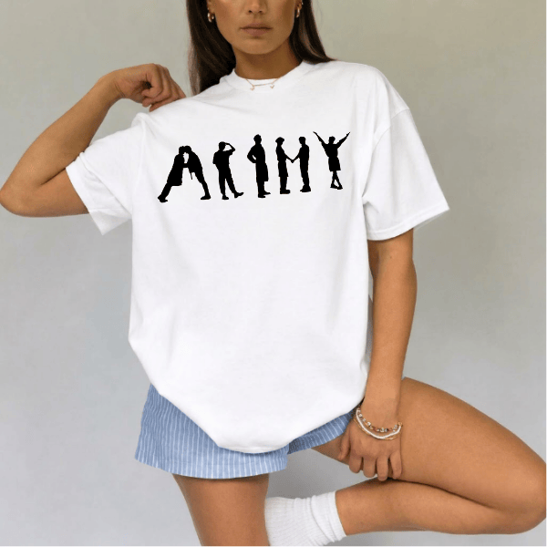 4T - BTS x Army Shirt, Gift For Army