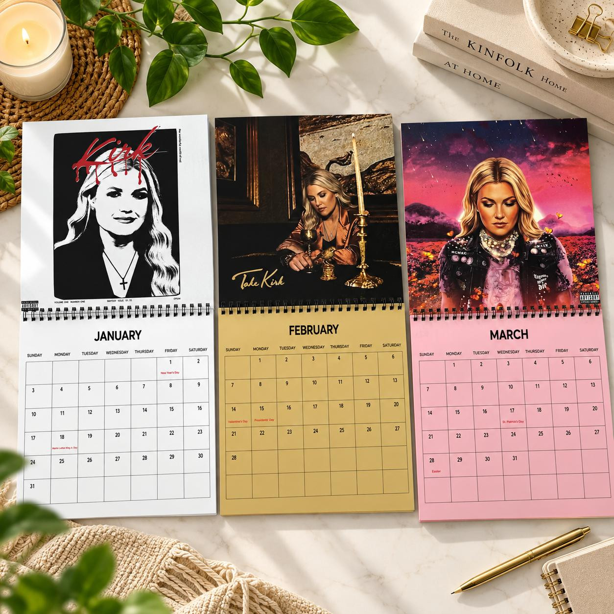 SV - Erikalendar 2027, Erika Kirkified Album Cover