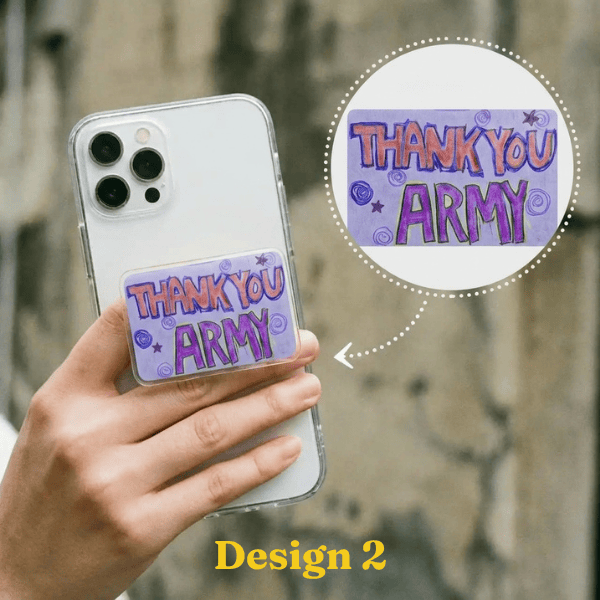 4T - BTS Phone Grip, Decor For Phone