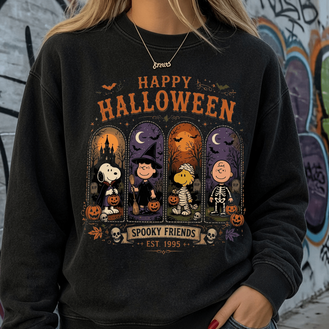 PK - Happy Halloween Spooky Friends