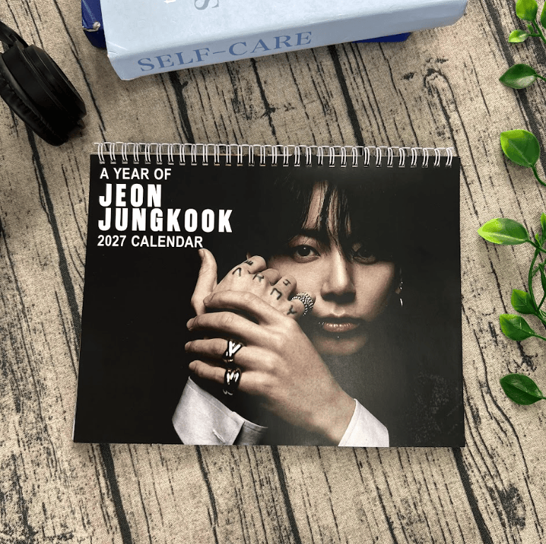 NNA - JEON JUNGKOOK BTS 2027 Calendar, Gift for ARMYs, Home Decor