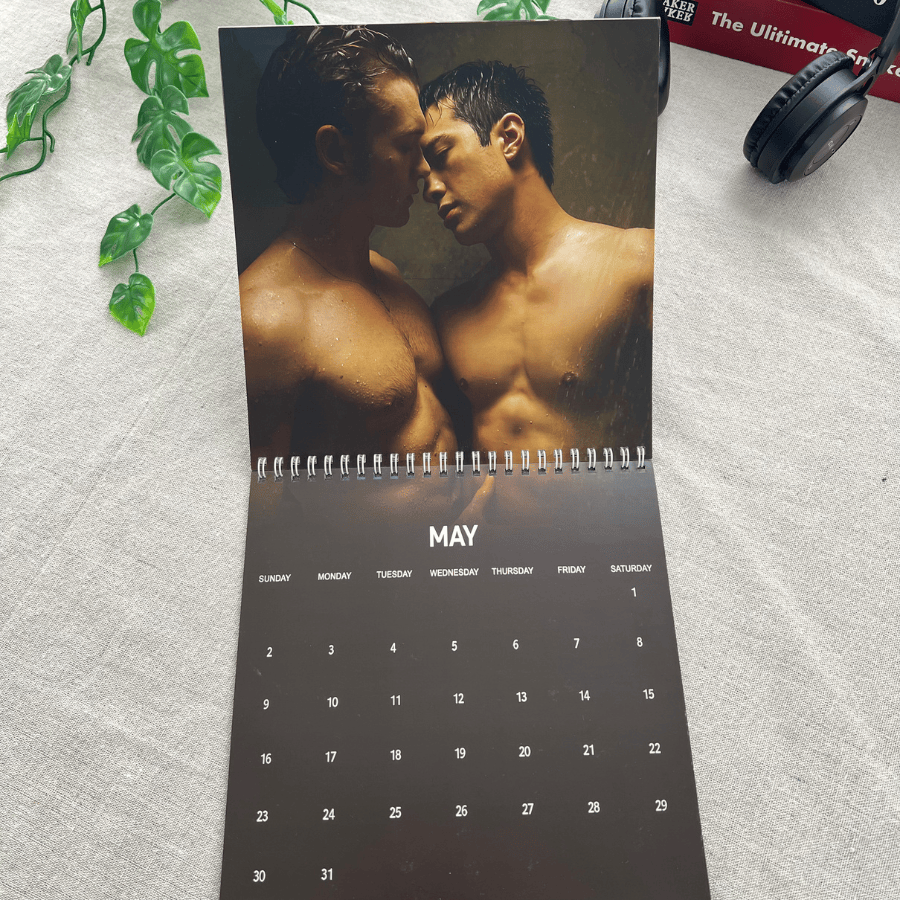 TQ - Heated Rivalry 2027 Wall Calendar, Hudson William, Connor Storrie