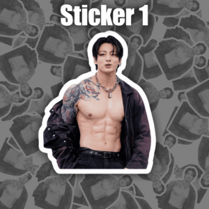 NNA - Jungkook BTS Army Sticker, Funny BTS Concert Moment, Kpop Fan Gift