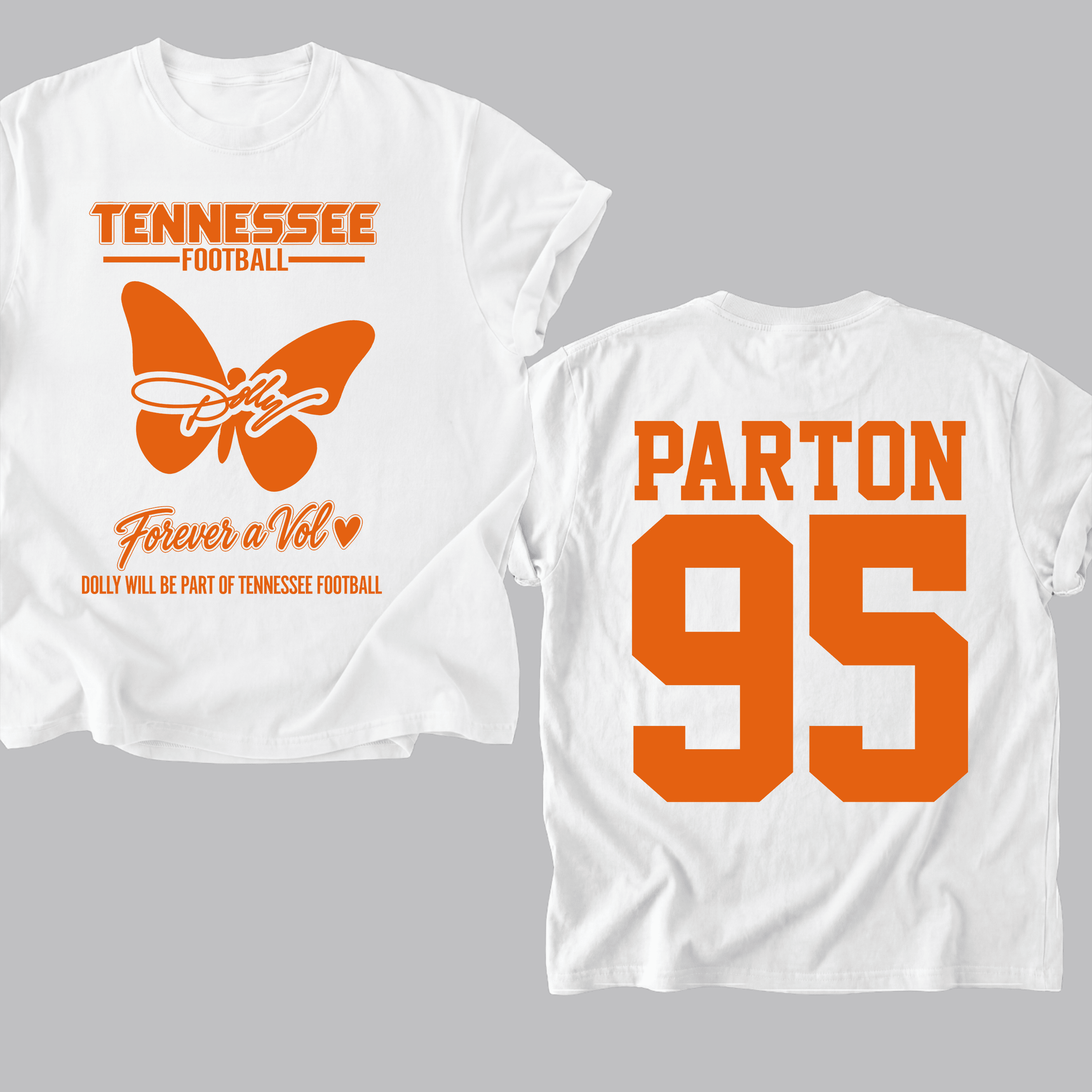 NT - Dolly Parton Tennessee Football Shirt