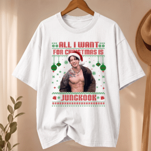 NT - All I Want For Christmas Is Jungkook Funny Tee