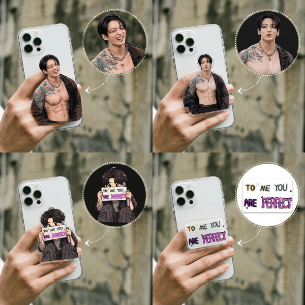4T - BTS Phone Grip, Decor For Phone